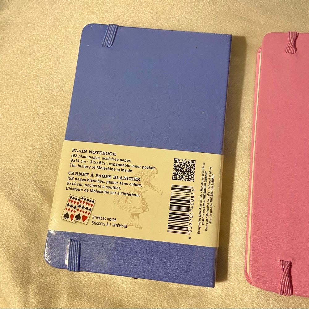 NWT Moleskine Alice in Wonderland Limited Edition Mini Notebooks - Picture 5 of 6